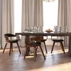 Image de vidaXL Chaises à manger lot de 4 noir bois courbé et similicuir