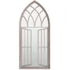 Image de Vidaxl Miroir De Jardin Sable 100x45cm Fer Pour Utilisation ExtÃ£Â©Rieure