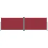 Image de Vidaxl Auvent LatÃ©ral RÃ©tractable Rouge 180x600 Cm