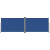 Image de Vidaxl Auvent LatÃ©ral RÃ©tractable Bleu 200x600 Cm