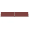 Image de Vidaxl Auvent LatÃ©ral RÃ©tractable Marron 180x1000 Cm