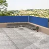 Image de vidaXL Auvent latéral rétractable Bleu 117x1200 cm