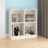 Image de vidaXL Buffet blanc 70x33x76 cm bois massif de pin809949
