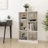 Image de vidaXL Bibliothèque Blanc 70x33x110 cm Bois de pin massif809955