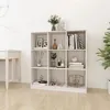 Image de vidaXL Bibliothèque/Séparateur de pièce 104x33,5x110 cm pin massif809973