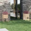 Image de vidaXL Jardinières d'extérieur 2 pcs 40x40x70 cm bois de pin massif810790