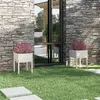 Image de vidaXL Jardinières 2 pcs Blanc 50x50x70 cm Bois de pin massif810802