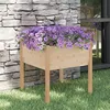 Image de vidaXL Jardinière d'extérieur 70x70x70 cm bois de pin massif810809