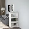 Image de vidaXL Bibliothèque/Séparateur de pièce Blanc 60x35x103 cm Pin massif810865