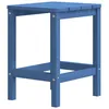 Image de Vidaxl Table De Jardin Adirondack Bleu Marine 38x38x46 Cm Pehd