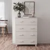 Image de vidaXL Buffet HAMAR Blanc 79x40x103,5 cm Bois massif de pin