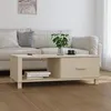 Image de vidaXL Table basse HAMAR Marron miel 100x55x35 cm Bois massif de pin340452