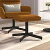 Image de vidaXL Repose-pied Marron 60x60x36 cm Velours341634