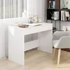 Image de vidaXL Bureau Blanc 101x50x76,5 cm Aggloméré809557
