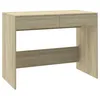 Image de Vidaxl Bureau ChÃªne Sonoma 101x50x76,5 Cm AgglomÃ©rÃ©
