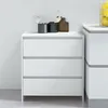 Image de vidaXL Buffet Blanc 70x41x75 cm Bois d'ingénierie809746
