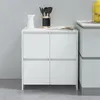Image de vidaXL Buffet Blanc 70x41x75 cm Bois d'ingénierie