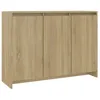 Image de vidaXL Buffet ChÃªne sonoma 102x33x75 cm AgglomÃ©rÃ©