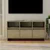 Image de vidaXL Meuble TV Chêne sonoma 102x37,5x52,5 cm Bois d'ingénierie