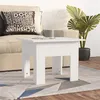 Image de vidaXL Table basse blanc 55x55x42 cm bois d'ingénierie810235