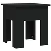 Image de Vidaxl Table Basse Noir 40x40x42 Cm AgglomÃ©rÃ©
