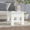 Image de vidaXL Table basse blanc 55x55x42 cm bois d'ingénierie810262
