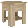 Image de vidaXL Table basse ChÃªne sonoma 40x40x42 cm Bois d'ingÃ©nierie