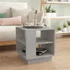 Image de vidaXL Table basse gris béton 40x40x43 cm bois d'ingénierie810302