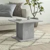 Image de vidaXL Table basse gris béton 55,5x55,5x40 cm bois d'ingénierie810320