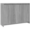 Image de vidaXL Buffet Sonoma gris 102x33x75 cm AgglomÃ©rÃ©