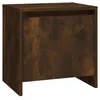 Image de Vidaxl Table De Chevet ChÃªne FumÃ© 45x34x44,5 Cm Bois D'ingÃ©nierie