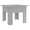 Image de vidaXL Table basse Sonoma gris 55x55x42 cm Aggloméré