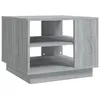 Image de vidaXL Table basse Sonoma gris 55x55x43 cm AgglomÃ©rÃ©