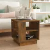 Image de vidaXL Table basse chêne fumé 40x40x43 cm bois d'ingénierie813089