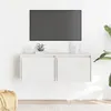 Image de vidaXL Armoires murales 2 pcs Blanc 45x30x35 cm Bois de pin massif813438