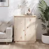 Image de vidaXL Vidaxl Buffet 60x34x75 Cm Bois Massif De Pin