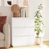 Image de vidaXL Buffet Blanc 60x34x75 cm Bois massif de pin813361