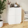 Image de vidaXL Buffet Blanc 60x34x75 cm Bois massif de pin