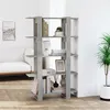 Image de vidaXL Bibliothèque/Séparateur de pièce Gris béton 100x30x160 cm811533