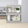 Image de vidaXL Bibliothèque/Séparateur de pièce Gris béton 60x30x72 cm
