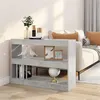 Image de vidaXL Bibliothèque/Séparateur de pièce Gris béton 100x30x72 cm811740