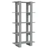 Image de vidaXL BibliothÃ¨que/SÃ©parateur de piÃ¨ce Sonoma gris 80x30x160 cm