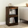 Image de vidaXL Bibliothèque/Séparateur de pièce Chêne fumé 40x30x72 cm813584
