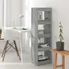 Image de vidaXL Bibliothèque/Séparateur de pièce Sonoma gris 40x30x135 cm813591