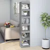 Image de vidaXL Bibliothèque/Séparateur de pièce Sonoma gris 40x30x198 cm813597