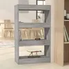 Image de vidaXL Bibliothèque/Séparateur de pièce Sonoma gris Bois d'ingénierie813603