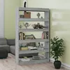 Image de vidaXL Bibliothèque/Séparateur de pièce sonoma gris 100x30x166 cm813639