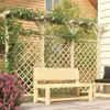 Image de vidaXL Clôture à treillis de jardin avec pergola 300x50x200 cm Pin318417