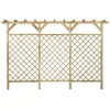 Image de vidaXL Clôture Treillis De Jardin 300x50x200 Cm Pin Imprégné Avec Dessus Pergola