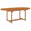 Image de Table De Jardin 200x100x75 Cm Bois D'eucalyptus Solide